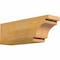 Ekena Millwork Mediterranean Rough Sawn Rafter Tail, Western Red Cedar, 6"W x 8"H x 24"L RFT06X08X24MED00RWR - alternate 1